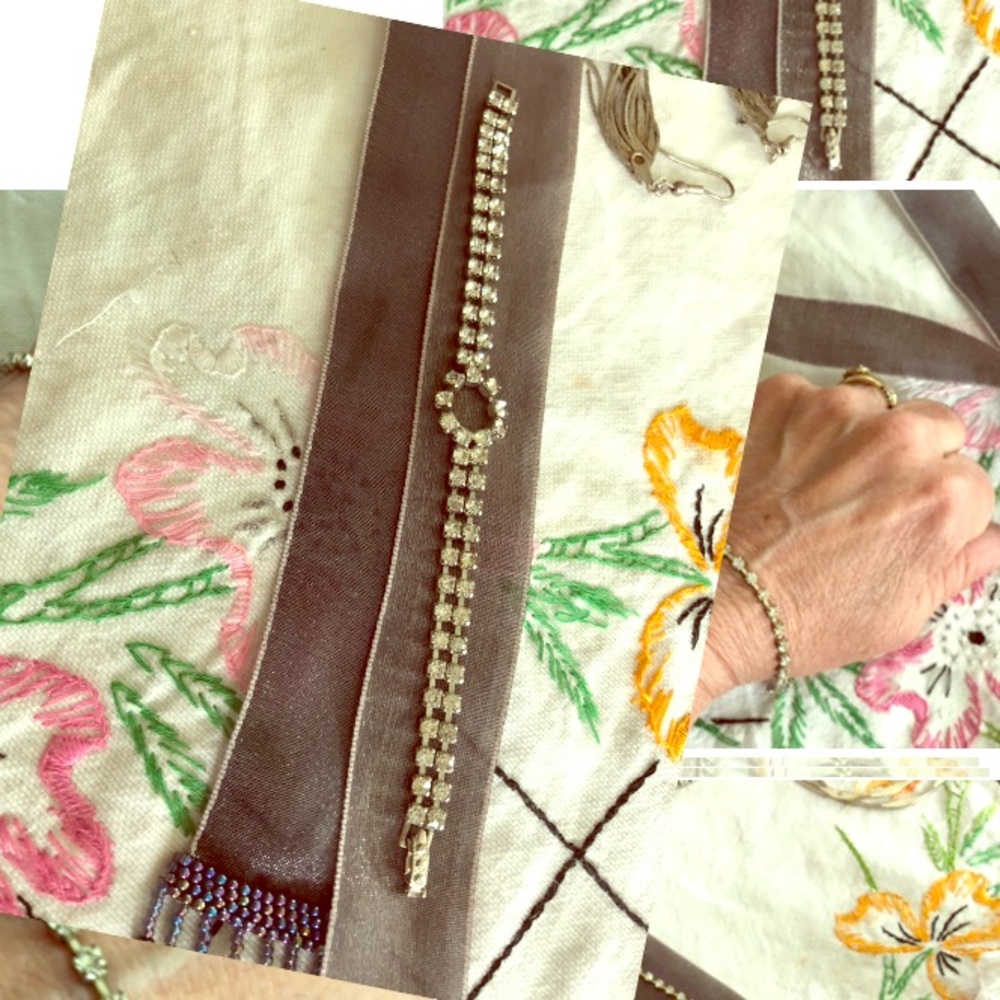 Faux Gemstone Bracelet.